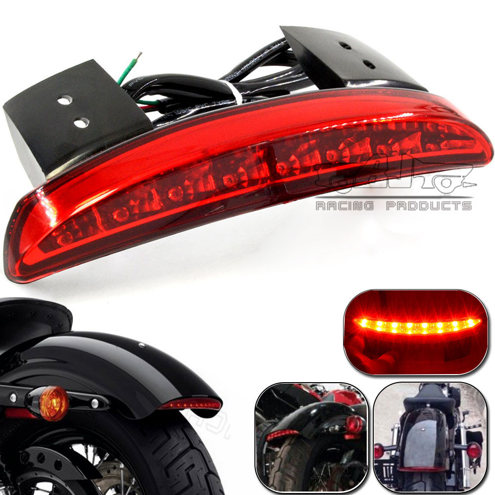 ไฟท้ายรถจักรยานยนต์ LED สําหรับ Harle/y Davidson XL883L XL883N Iron XL1200V