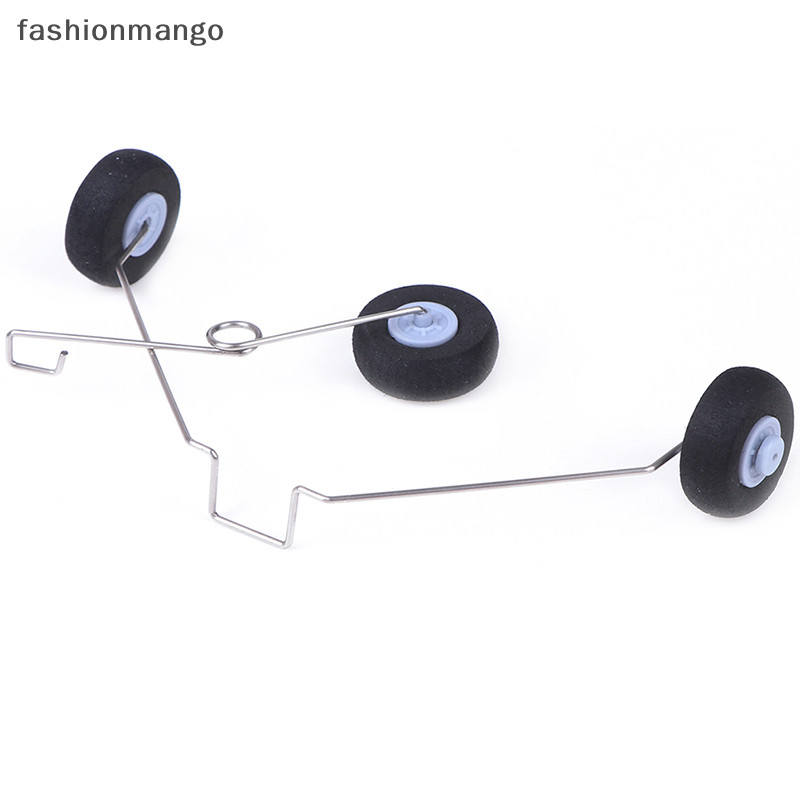 [fashionmango] เกียร์ลงจอดโลหะ พร้อมล้อ สําหรับเครื่องบินบังคับ Z51 พร้อมส่ง