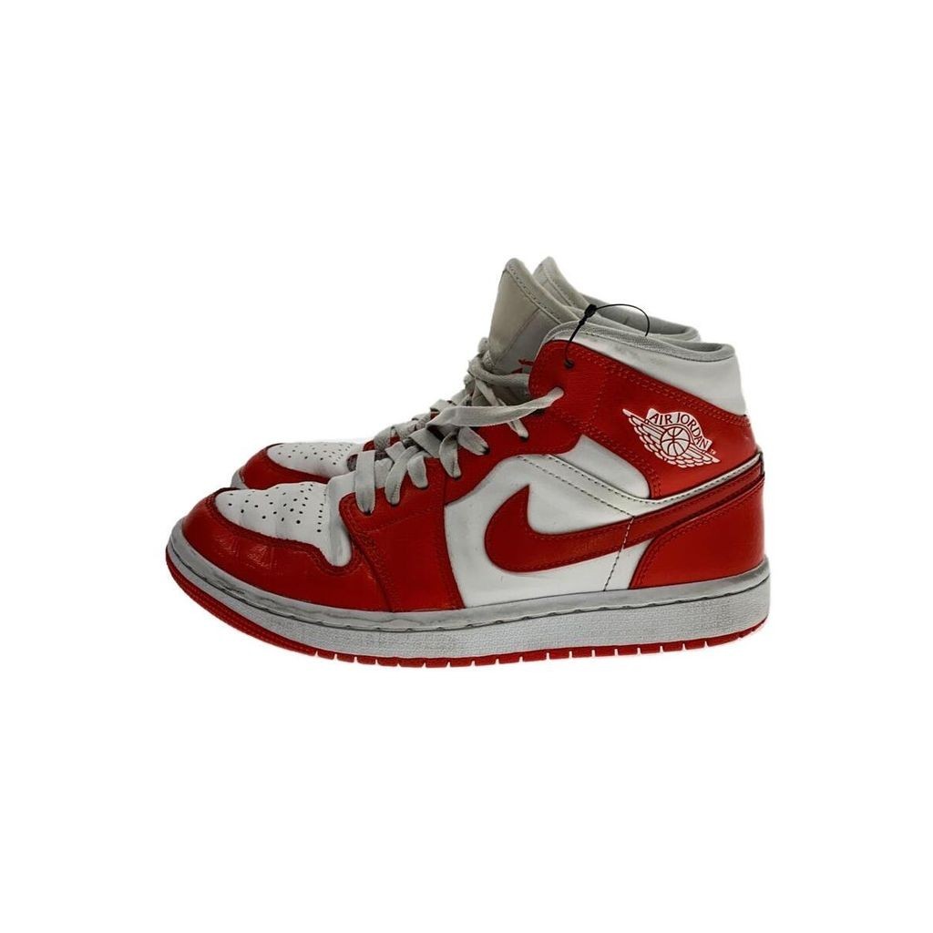 Nike Air Jordan 1 2 3 5 รองเท้าผ้าใบ ข้อสูง 23.5 ซม. สีขาว มือสอง
