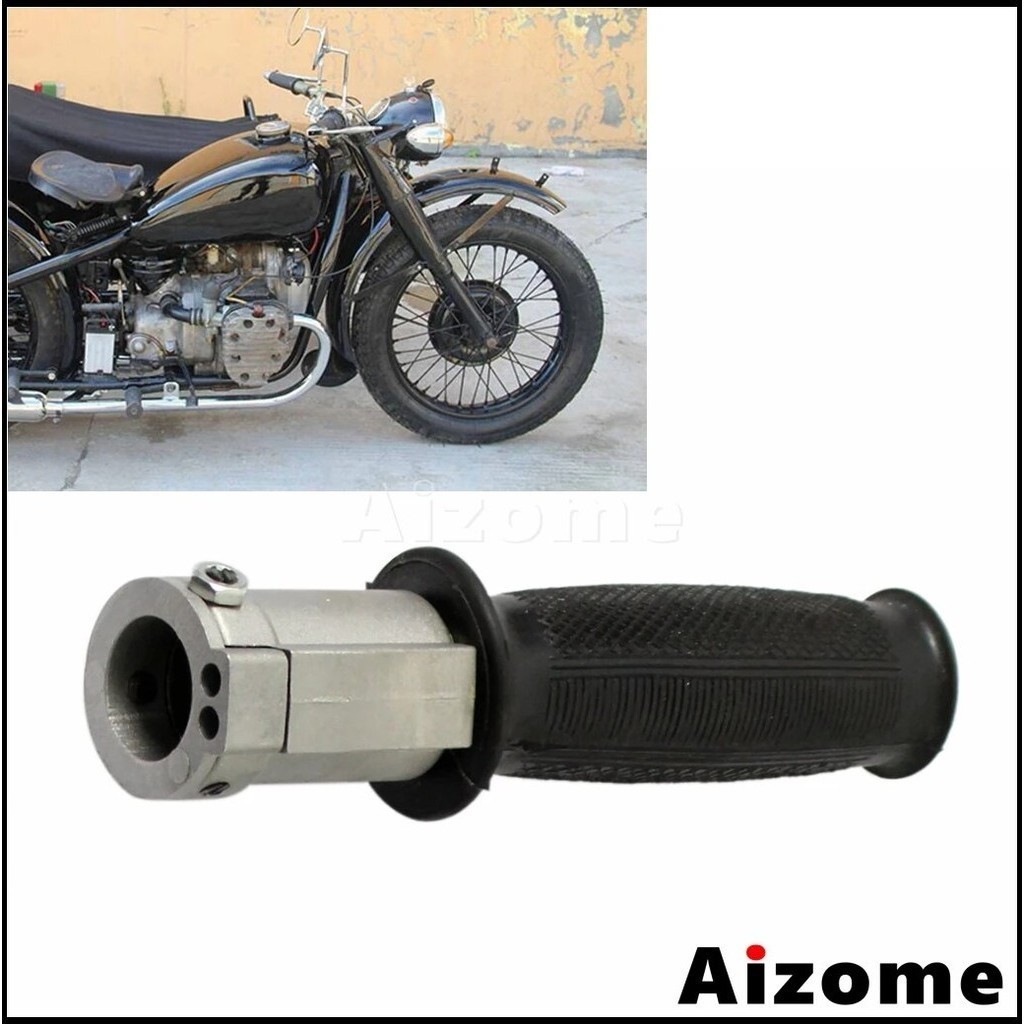 AI 1PC Motorcycle Handle Retro Throttle Handle Grip For BMW R50 R1 R12 R71 K750  1"Vintage Ural Side