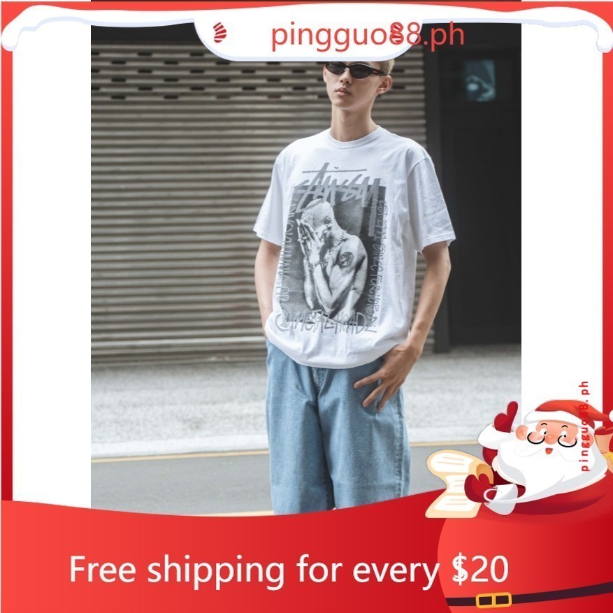 Stu เสื้อยืดลําลอง แขนสั้น คอกลม พิมพ์ลายตัวอักษรภาษาอังกฤษ คุณภาพสูง สําหรับผู้ชาย และผู้หญิง