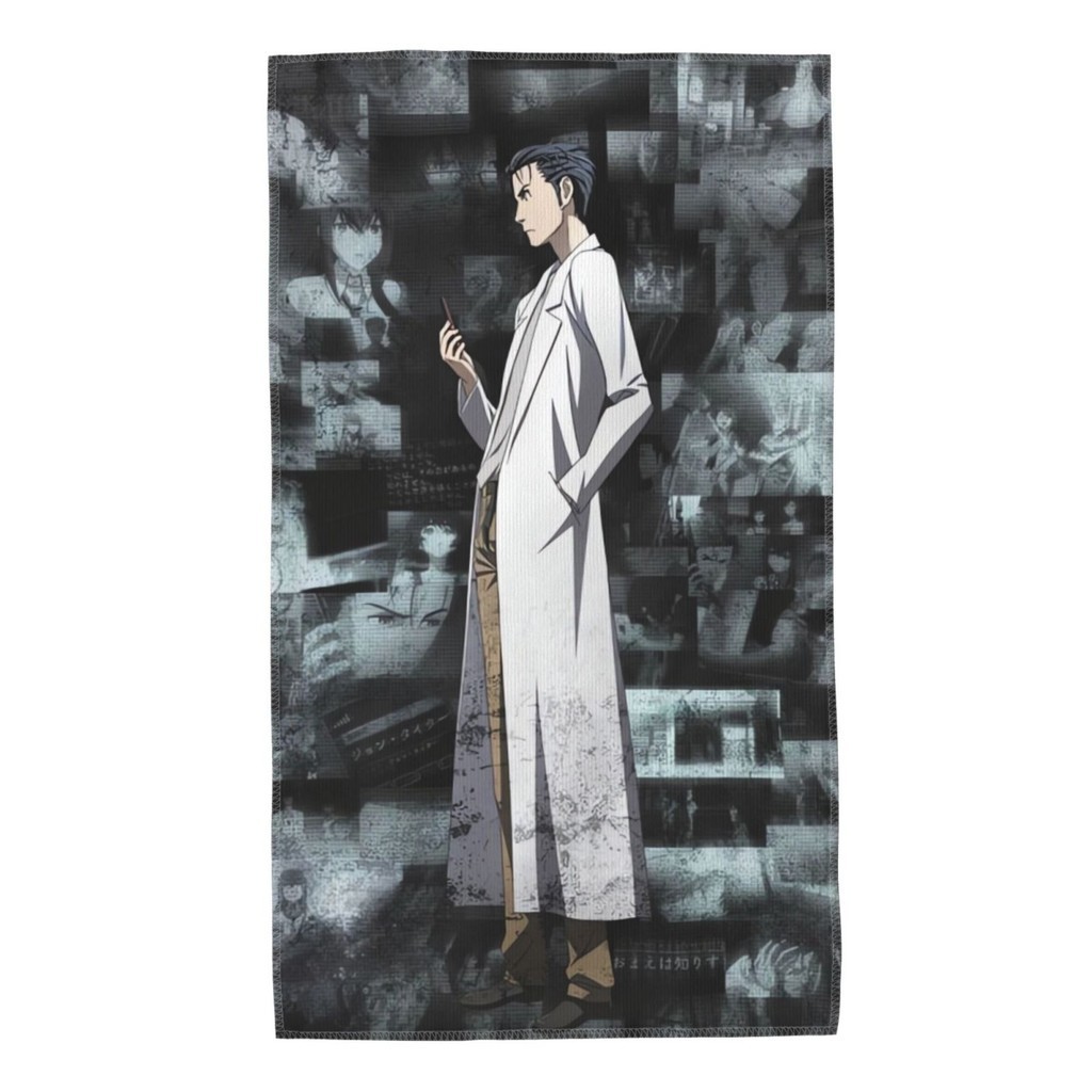 Okabe Rintaro ผ้าขนหนูเป็นมิตรกับผิวแห้งเร็วไมโครไฟเบอร์ผ้าขนหนูนุ่ม