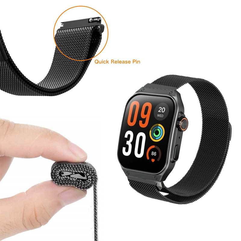 สายนาฬิกาข้อมือสเตนเลส สําหรับ HAYLOU watch S8 smartwatch