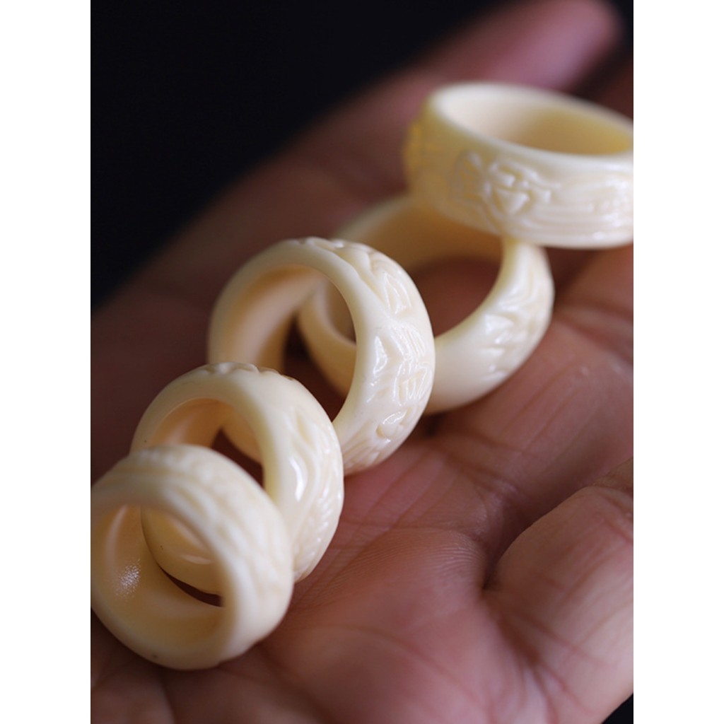 แหวนจำลองงาช้าง ดีไซน์เหมือนยีราฟและวอลรัส สร้อยข้อมือสไตล์เยลลี่