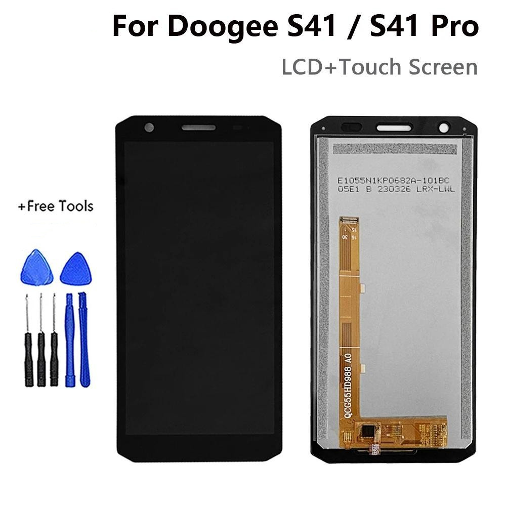 แผงหน้าจอสัมผัสดิจิทัล LCD สําหรับ DOOGEE S41 DOOGEE S41 Pro