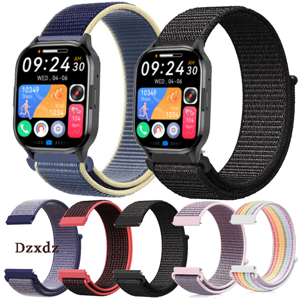 Axon Clever สมาร ์ ทนาฬิกาไนลอนสําหรับ AXON Clever SmartWatch Band ผู ้ หญิงผู ้ ชายสร ้ อยข ้ อมือส