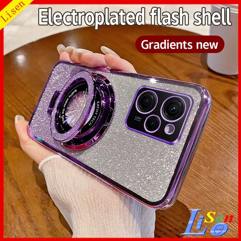 เคส Poco X5 Pro 5G/X6 5G/M6 Pro 4G/X6 Pro 5G เคสโทรศัพท ์ ป ้ องกันการตกโปร ่ งใสพร ้ อมขายึด ZJSF