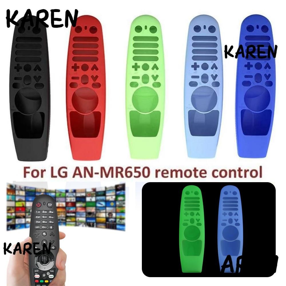 Karen LG AN-MR600 AN-MR650 AN-MR18BA AN-MR19BA รีโมทคอนโทรล Protector ลื ่ นกันน ้ ํากันกระแทก Soft Shell ซิลิโคนฝาครอบ