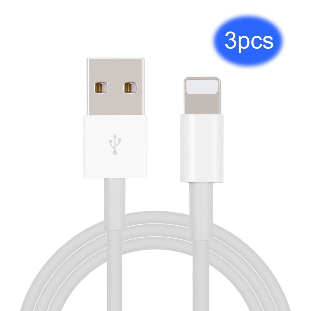 ⚡sunny*10⚡3pcs Mobile Phone USB Cable Fast Data Charging for iPhone for iPad 8 Pin