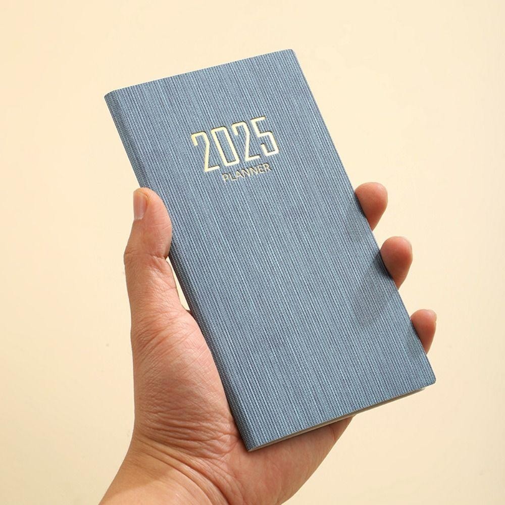 Me Diary Weekly Planner พร้อมปฏิทิน Pocket 2025 Agenda Book สมุดบันทึก A6 แบบพกพา นักเรียน