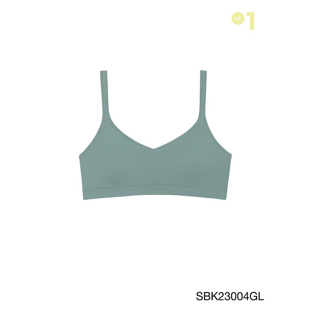 SABINA | Soft Collection เสื้อชั้นในไร้โครง รหัส SBK23004GL สีเขียวอ่อน