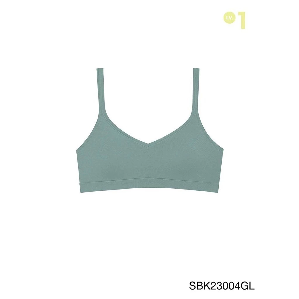 SABINA | Soft Collection เสื้อชั้นในไร้โครง รหัส SBK23004GL สีเขียวอ่อน