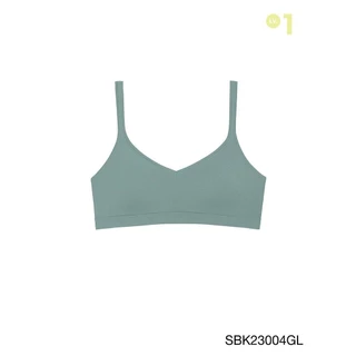 SABINA | Soft Collection เสื้อชั้นในไร้โครง รหัส SBK23004GL สีเขียวอ่อน