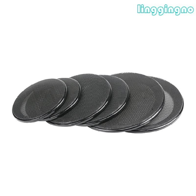 Rr 1 2 3 4 5 6 นิ้วตกแต่งตาข่ายวงกลมรถลําโพงป้องกันกรณี Horn Guard ตกแต่งวงกลมวิดีโอ Accesso