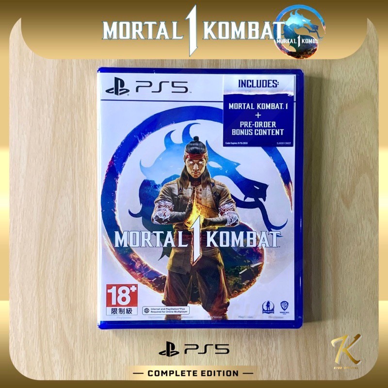 แผ่นเกมส์ PS5 : Mortal Kombat 1 PS5 [R3/Asia] [มือ1,มือ2] Sub English พร้อมส่ง!!!