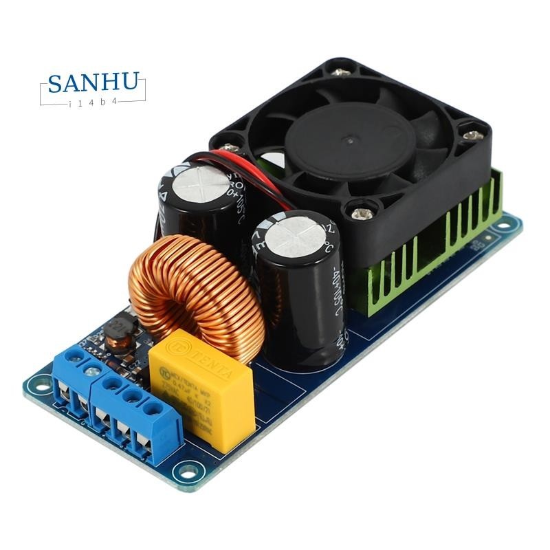 【sanhui14b4 】IRS2092S 500w Mono Channel Digital Amplifier Class D HIFI Power Amp