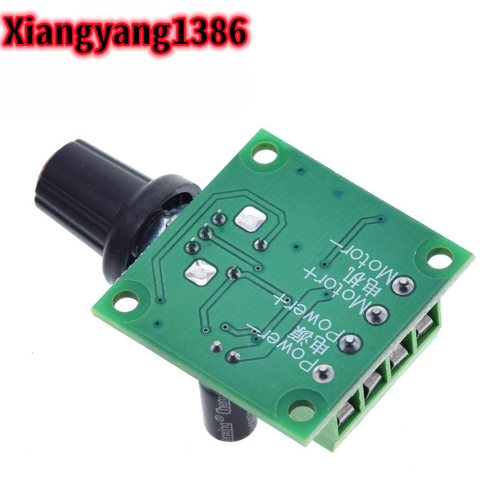 ใหม่ DC 1.8V 3V 5V 6V 12V 2A PWM มอเตอร์ควบคุมความเร็วมอเตอร์แรงดันต่ําควบคุมความเร็ว PWM 0 ~ 100% ปรับไดรฟ์โมดูล 1803BK
