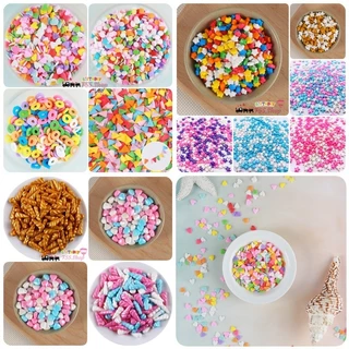 แบ่งขาย เม็ดน้ำตาล Sprinkles เม็ดน้ำตาลตกแต่งรูปดาว (แบ่งขาย 25 กรัม) 🇹🇭 🚚พร้อมส่งในไทย🚚 🇹🇭