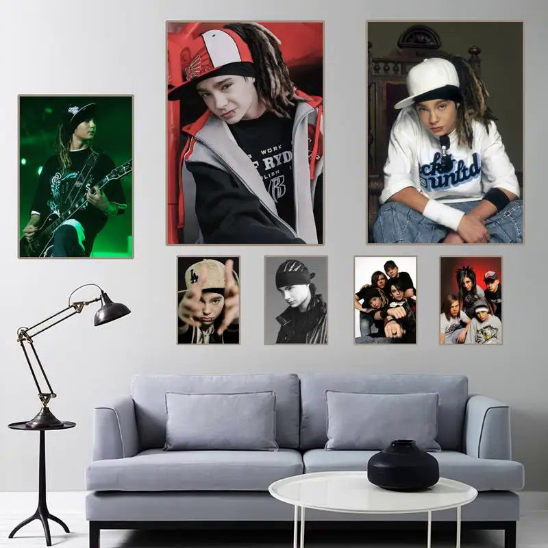 Tom Kaulitz Tokio Hotel POSTER รูปภาพตกแต ่ งบ ้ าน