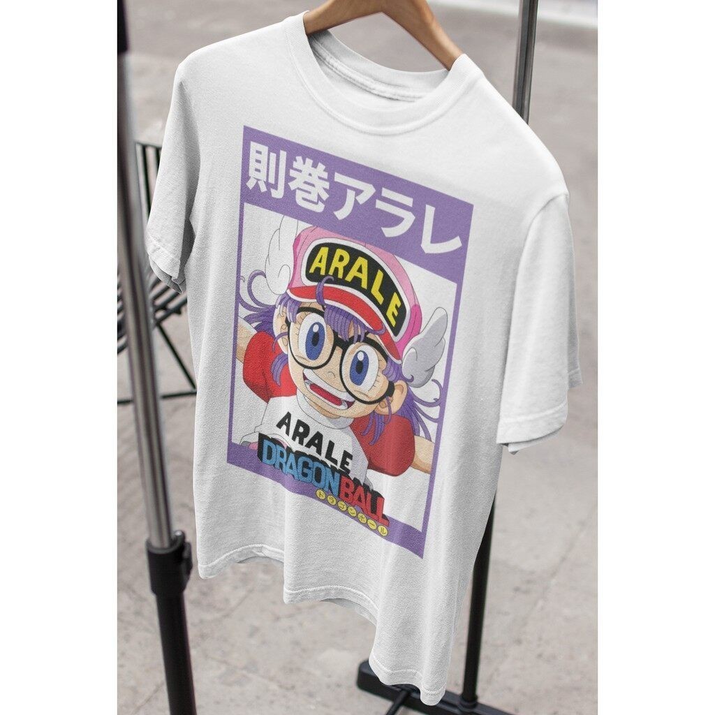 [100% Cotton] เสื้อยืด Uni รุ่น อาราเล่ Arale Edition T-Shirt ดราก้อนบอล (Dragon Ball Collection) แบรนด์