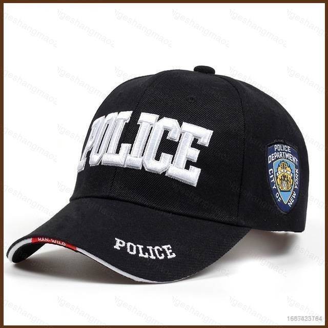 ตํารวจ Swat เบสบอลหมวกสําหรับเด ็ ก Boy Sunhat Peaked หมวกชายหาด Casual กลางแจ ้ ง All Match แฟชั ่ นหมวกสําหรับชาย Unisex Popul