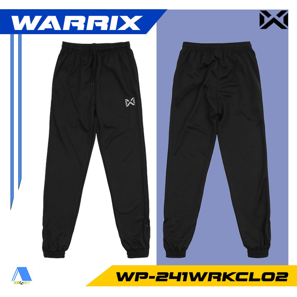 [[ส่งฟรี!! มีเงินคืน]] WARRIX กางเกงวอร์มเด็ก รุ่น JOGGER KIDS WARMPANTS รหัส WP-241WRKCL02 แท้100%