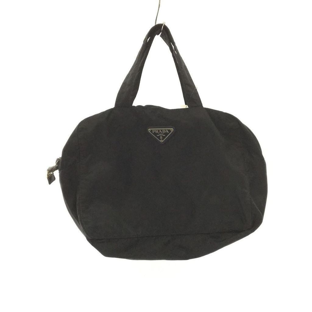 PRADA Handbag Tote Bag Nylon Purple Black Direct from Japan Secondhand