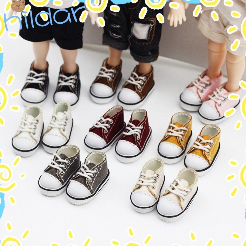Hildar ตุ ๊ กตาผ ้ าใบรองเท ้ าคุณภาพสูง DIY ตุ ๊ กตาของขวัญของเล ่ นเสื ้ อผ ้ าอุปกรณ ์ เสริม