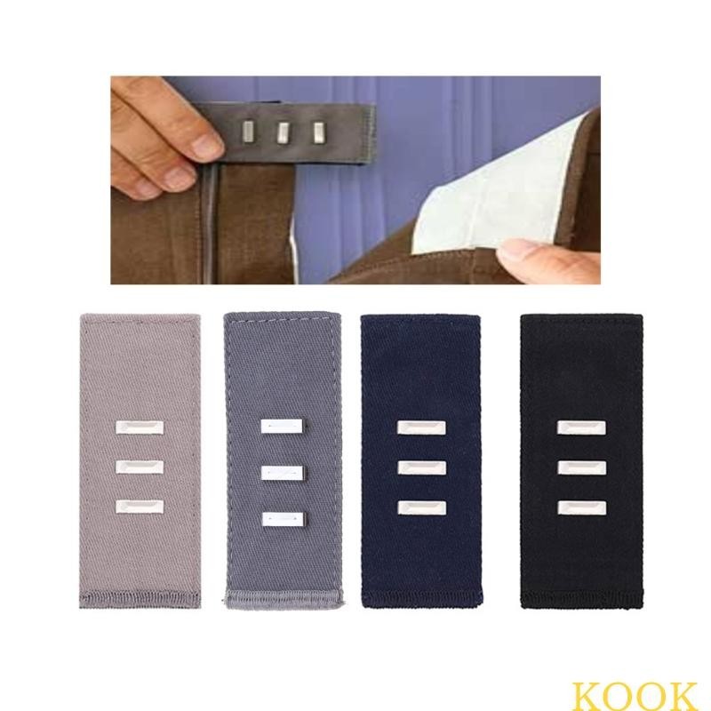 Kook ตะขอปรับได ้ เข ็ มขัด Expander Hook เอว Extender สําหรับผู ้ ชายและผู ้ หญิงกางเกง