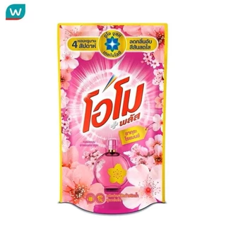 Omo โอโม พลัส ผลิตภัณฑ์ซักผ้าชนิดน้ำ สูตรเข้มข้น ซากุระ โรแมนซ์ 600 มล.