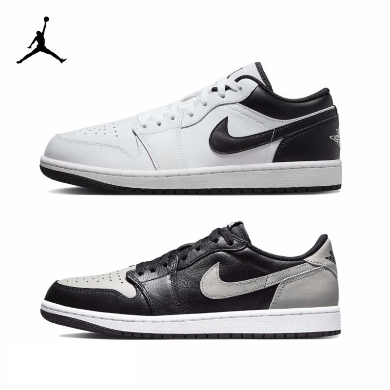 รุ่นสูง Air A/J 1 Low Shadow A/J 1 สีดําสีเทา CZ0790-003 CZ8455-100