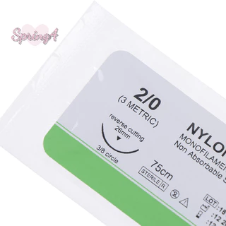 <Spring4> 12PCS 2.0/3.0/4.0 Suture Nlon Thread Steile Practice