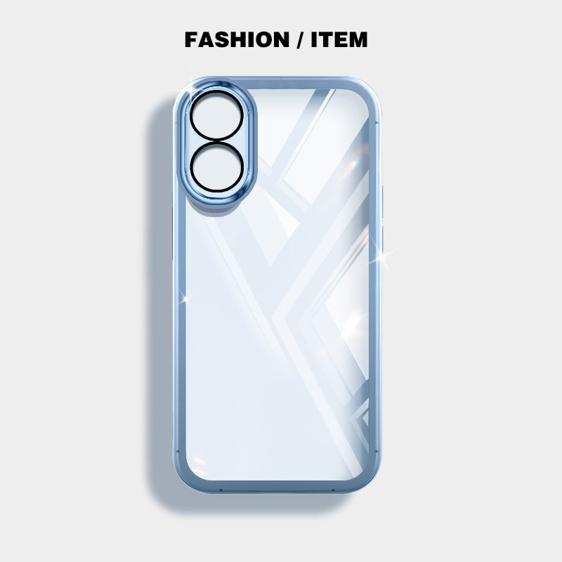 Ybd Ultra Thin สีโปร่งใสเคสโทรศัพท์สําหรับ OPPO A3X A79 A59 A18 A38 A58 A17 A17K A78 A98 F23 A1 Pro Reno 8T A60 4G 5Gแฟชั่นซิลิโคนใส Girly