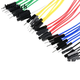 10 ชิ ้ น 20 ซม.DuPont สายไฟสําหรับ Breadboard Arduino สาย 2.54 มม.Male/female Jumper 26AWG สาย