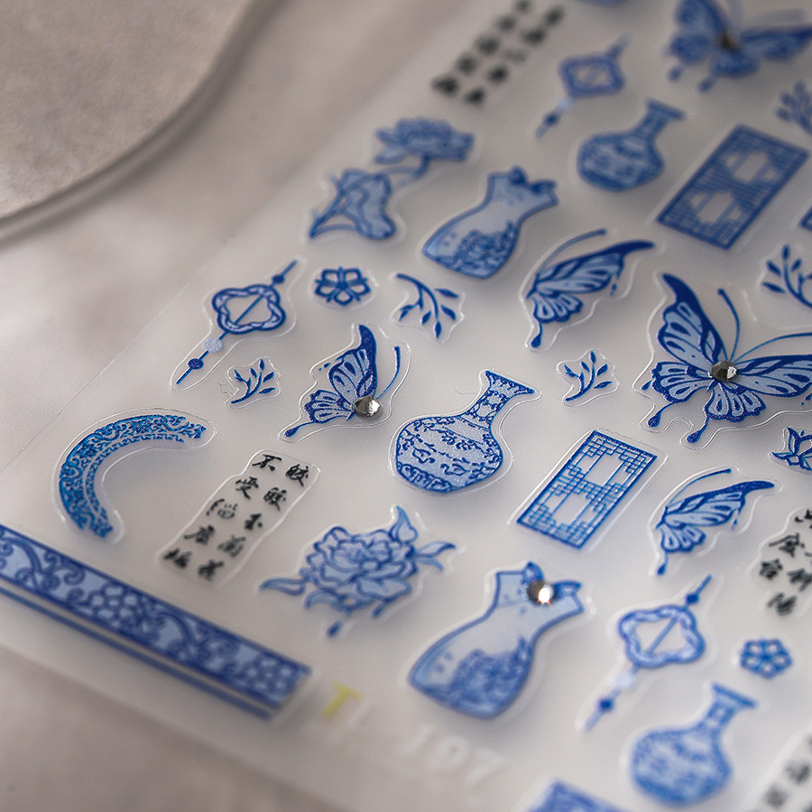 [Meow.Sensei] Iron New Craft สติกเกอร์แต่งเล็บสามมิติ ins สติ๊กเกอร์ติดเล็บกาวโบว์ประณีต Point Diamond Series TL-197 ราคา ถูกที่สุด ดีลบีเคเค แกลเลอรีภาพที่ 2