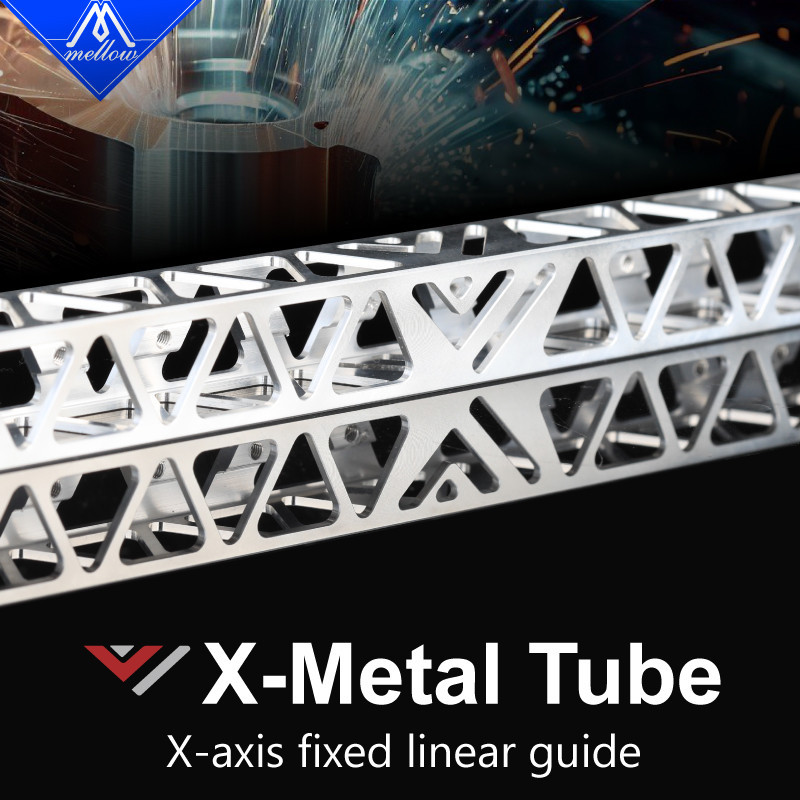 Mellow & VZBOT 235/330 X-Gantry Rail Square Tube น้ําหนักเบา แบนสูง เหมาะสําหรับเครื่องพิมพ์ 3D