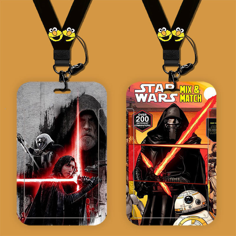 ภาพยนตร ์ Star Wars สินค ้ านักเรียนผู ้ ถือบัตรรถบัสบัตรอาหารการ ์ ดควบคุมการเข ้ าถึงบัตรประจําตัวผู ้ ถือบัตรประจําตัว