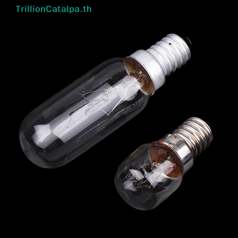 Trillioncatalpa E14 ไฟ LED T22/T25 15/40W หม้อหุงข้าว Filament โคมไฟ Extractor พัดลมหลอดไฟทนอุณหภูมิสูง Lighg 220V Edison หลอดไฟ TH