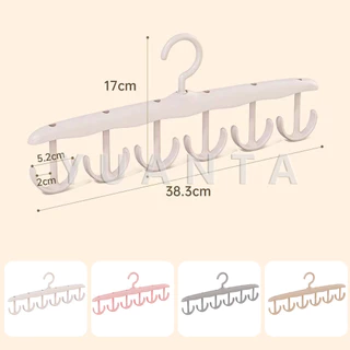 Yuanta ไม้แขวนเสื้อ กันลื่น ใช้งานง่าย ไม้แขวนเสื้ออเนกประสงค์ Clothes hanger