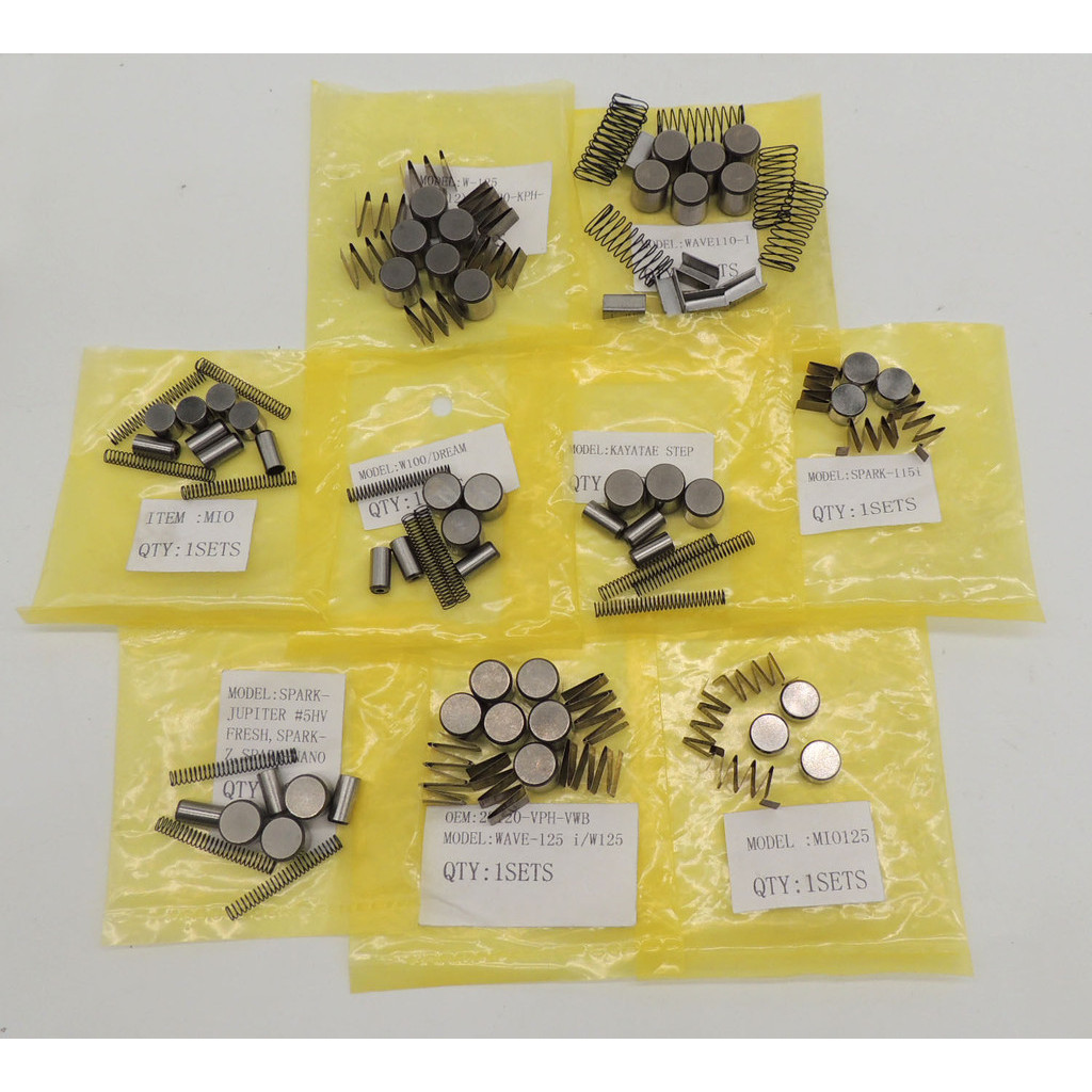 ชุดซ่อมลูกปืนครัชสตาร์ท / ชุดลูกปืนครัชสตาร์ท / เม็ดสตาร์ทMIO/WAVE125/SPARK-Z/STEEP/SPARK115-I/WAVE110-I/WAVE100/DREAM