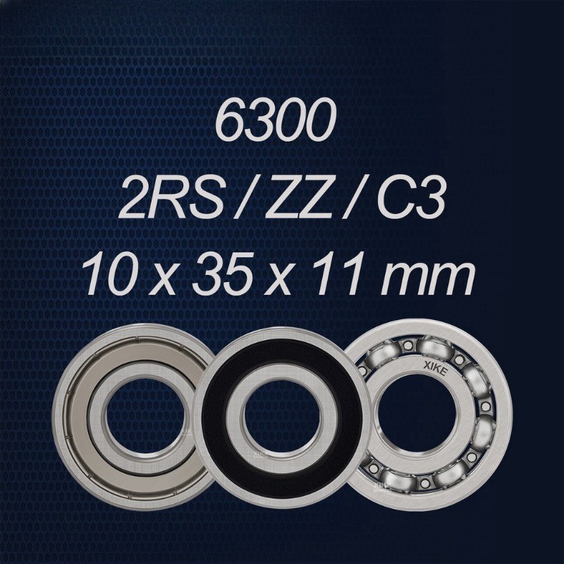 6300-2rs/zz/open/c3 ขนาด 10x35x11 มม.คุณภาพสูงแบริ ่ งบอลร ่ องลึก 6300-2RS/6300ZZ/6300-2RSC3/6300ZZ