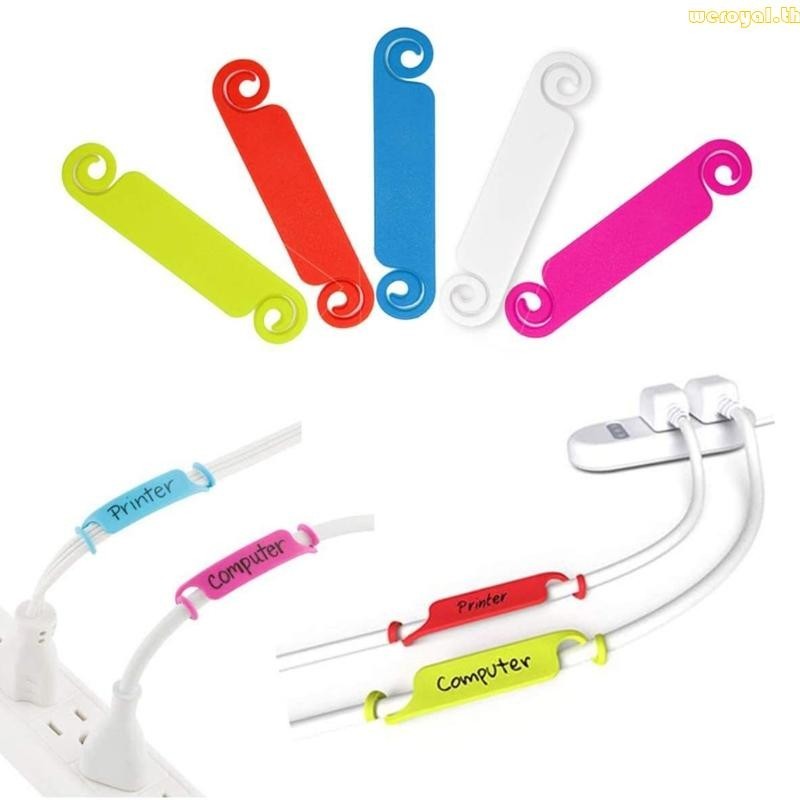 ป ้ ายสายเคเบิล weroyal แท ็ กระบุสายไฟสําหรับสายโทรศัพท ์ มือถือคอมพิวเตอร ์ USB