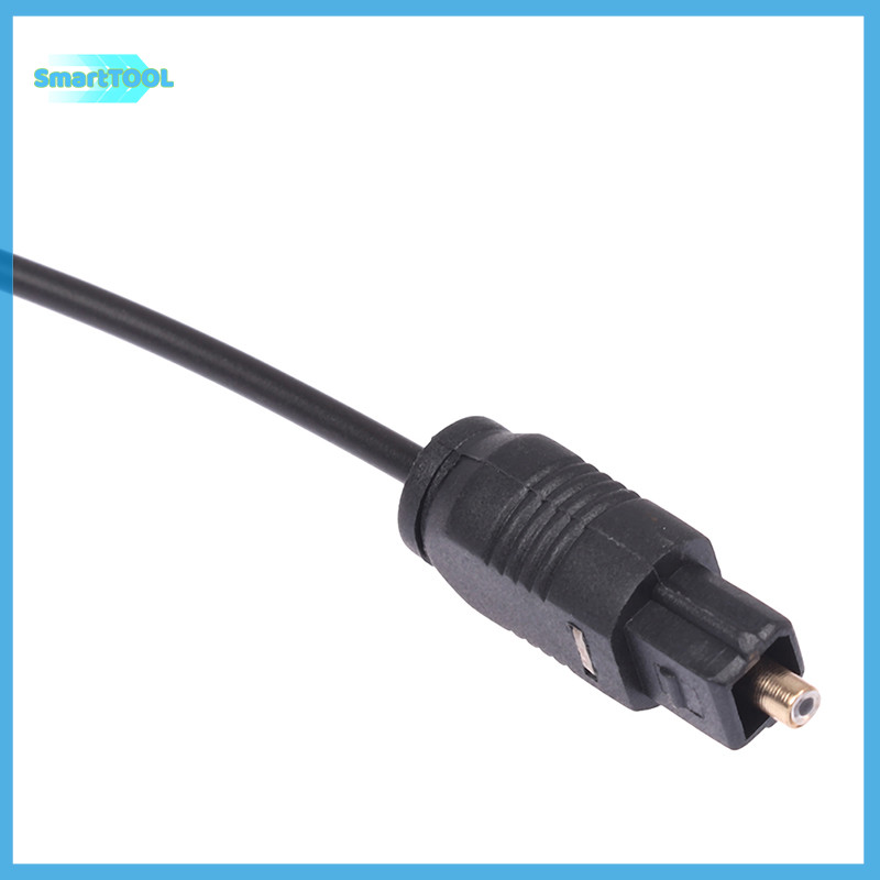Utzn > 1.96Ft Toslink Male to Mini Plug 3.5 มม.ชายดิจิตอล Optical SPDIF Audio Cable ใหม ่