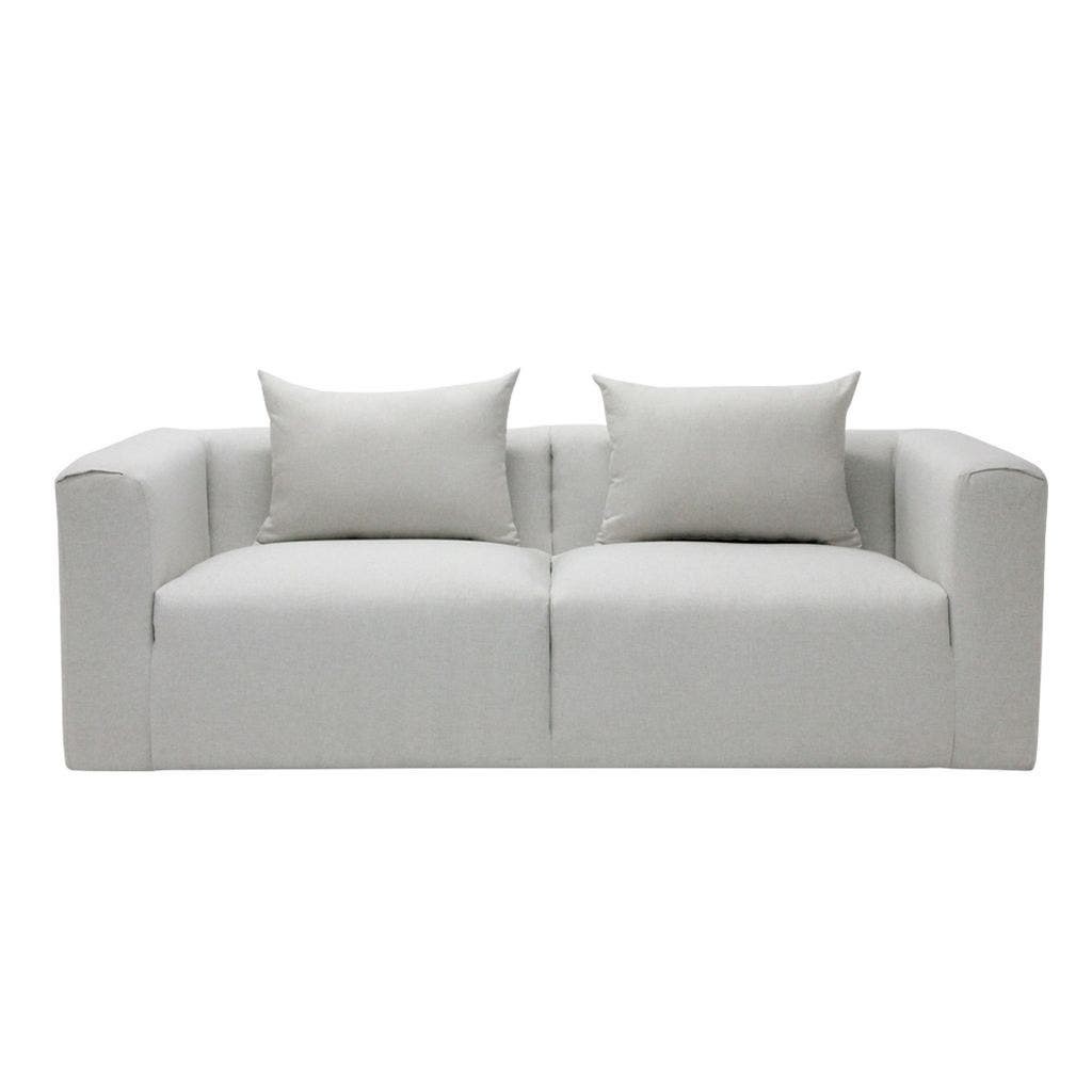SB Design Square โซฟา 3 ที่นั่ง รุ่น ROME สีครีม (220x83x89 ซม.)  แบรนด์ KONCEPT FURNITURE