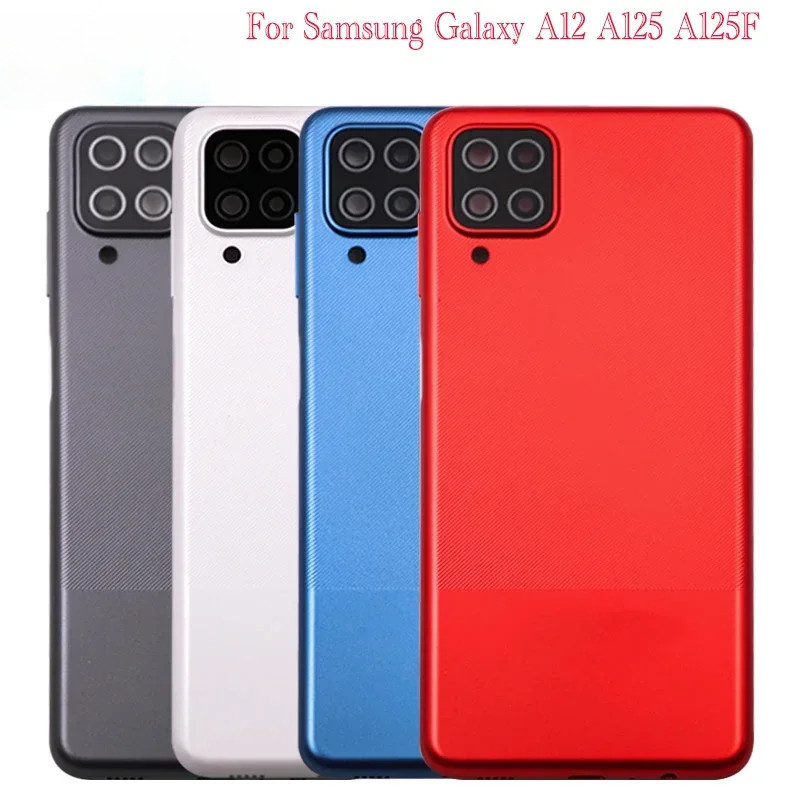 ฝาหลัง Samsung Galaxy A12 A125 A125F/DS พร้อมเลนส์กล้อง