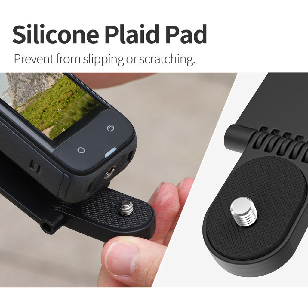 CompatibleAction กล้องแม่เหล็กสําหรับ Insta360 X5 Hand Grip ปรับมุม Multi-functional ตําแหน่ง 360GO3S/Ace Pro2 ขาตั้งอุปกรณ์เสริม