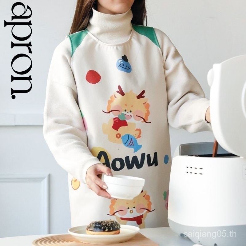 Cute Apron Sleeveless Technology Breathable Kitchen Cooking Waterproof Antifouling Apron Apron Adjus
