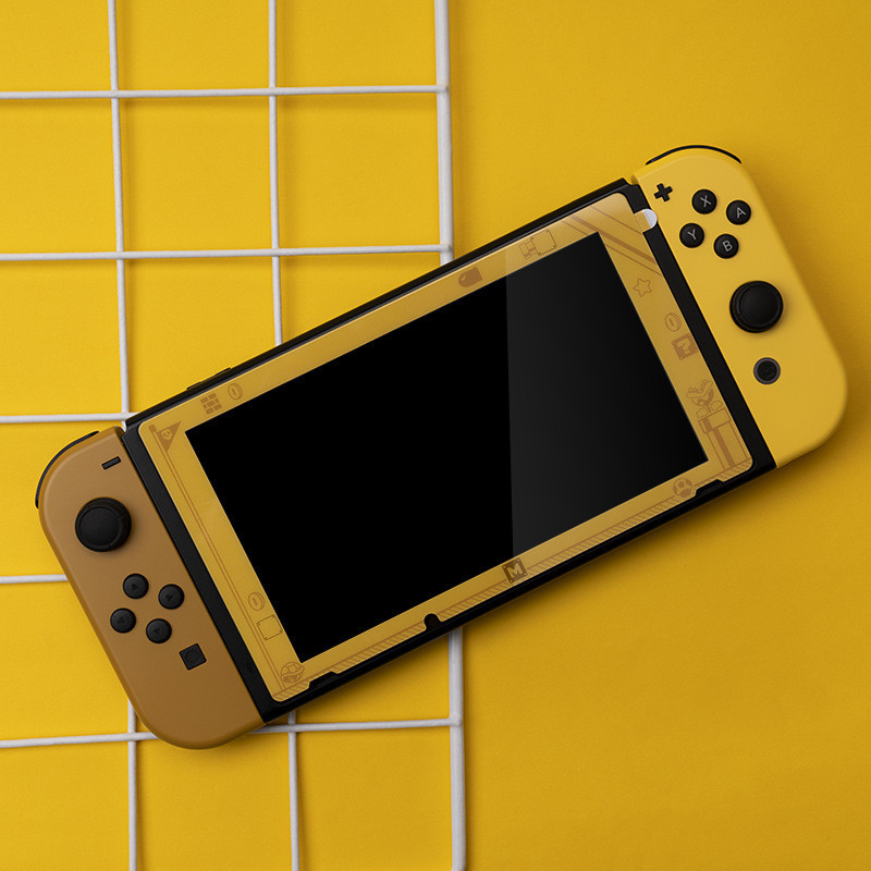 Nintendo Accessories V1V2 ฟิล ์ มกันรอย ฟิล ์ มกันรอยความละเอียดสูงและความโปร ่ งใสสูง Pikachu เกมฟิล ์ มนิรภัย