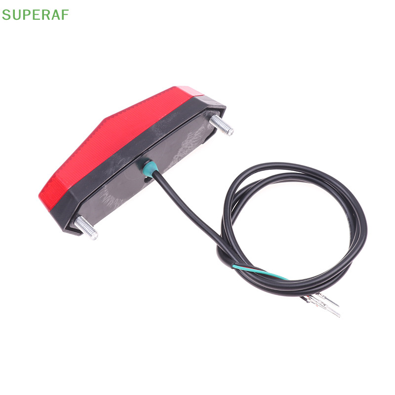 Superaf 12V-80V จักรยานไฟฟ้า LED ไฟเตือนด้านหลังสําหรับ E-scooter ไฟเตือนไฟท้ายร้อน