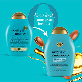 OGX Conditioner โอจีเอ็กซ์ ครีมนวดผม 385ml (Repairing/Volumising/Smooth & Sleek)